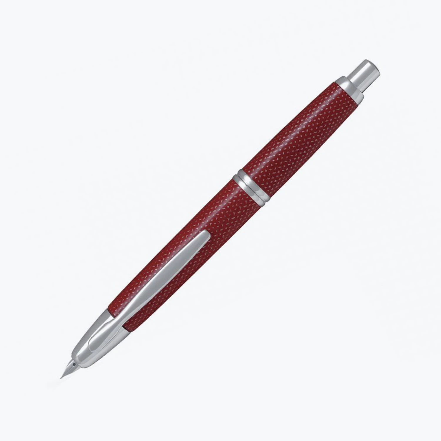 Pilot - Fountain Pen - Capless - Red (Splash) 3 Pilot - Fountain Pen - Capless - Red (Splash)