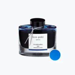 Pilot - Iroshizuku Ink - Deep Cerulean Blue (Kon-peki) Fountain Pen Inks