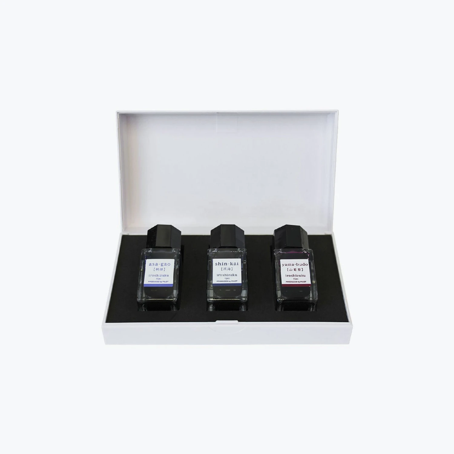 Fountain Pen Inks Pilot - Iroshizuku Ink - Gift Set 15ml - Morning Glory 3 Fountain Pen Inks Pilot - Iroshizuku Ink - Gift Set 15ml - Morning Glory
