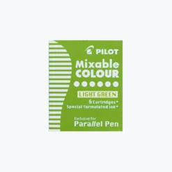 Pilot JP Pilot - Parallel Cartridges - Mixable Colour - Light Green Calligraphy Inks