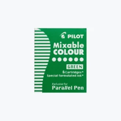 Pilot JP Pilot - Parallel Cartridges - Mixable Colour - Green Calligraphy Inks