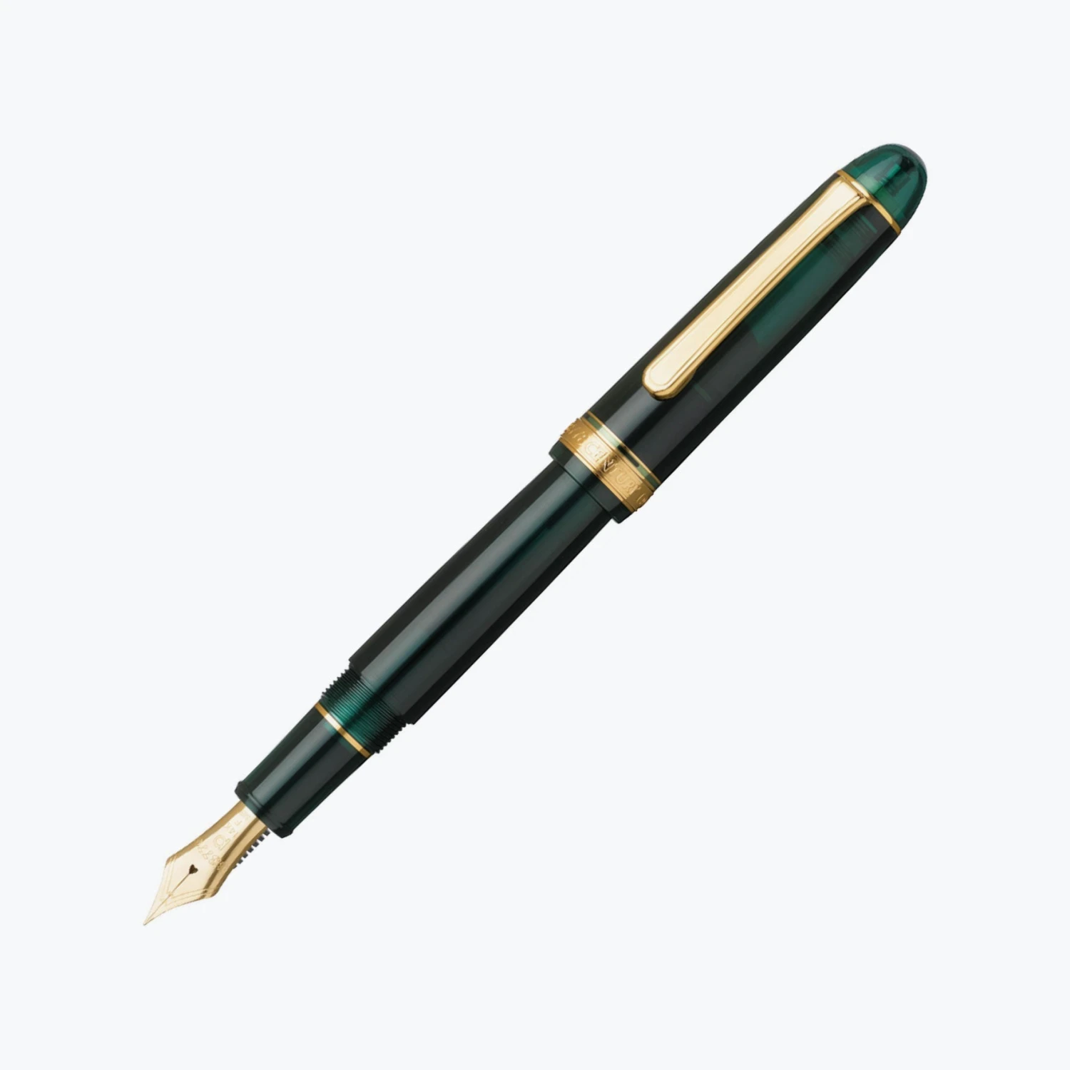 Platinum - Fountain Pen - #3776 Century - Laurel Green (Gold) 3 Platinum - Fountain Pen - #3776 Century - Laurel Green (Gold)
