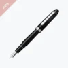 Platinum - Fountain Pen - #3776 Century - Music - Black Diamond (Rhodium) Fountain Pens