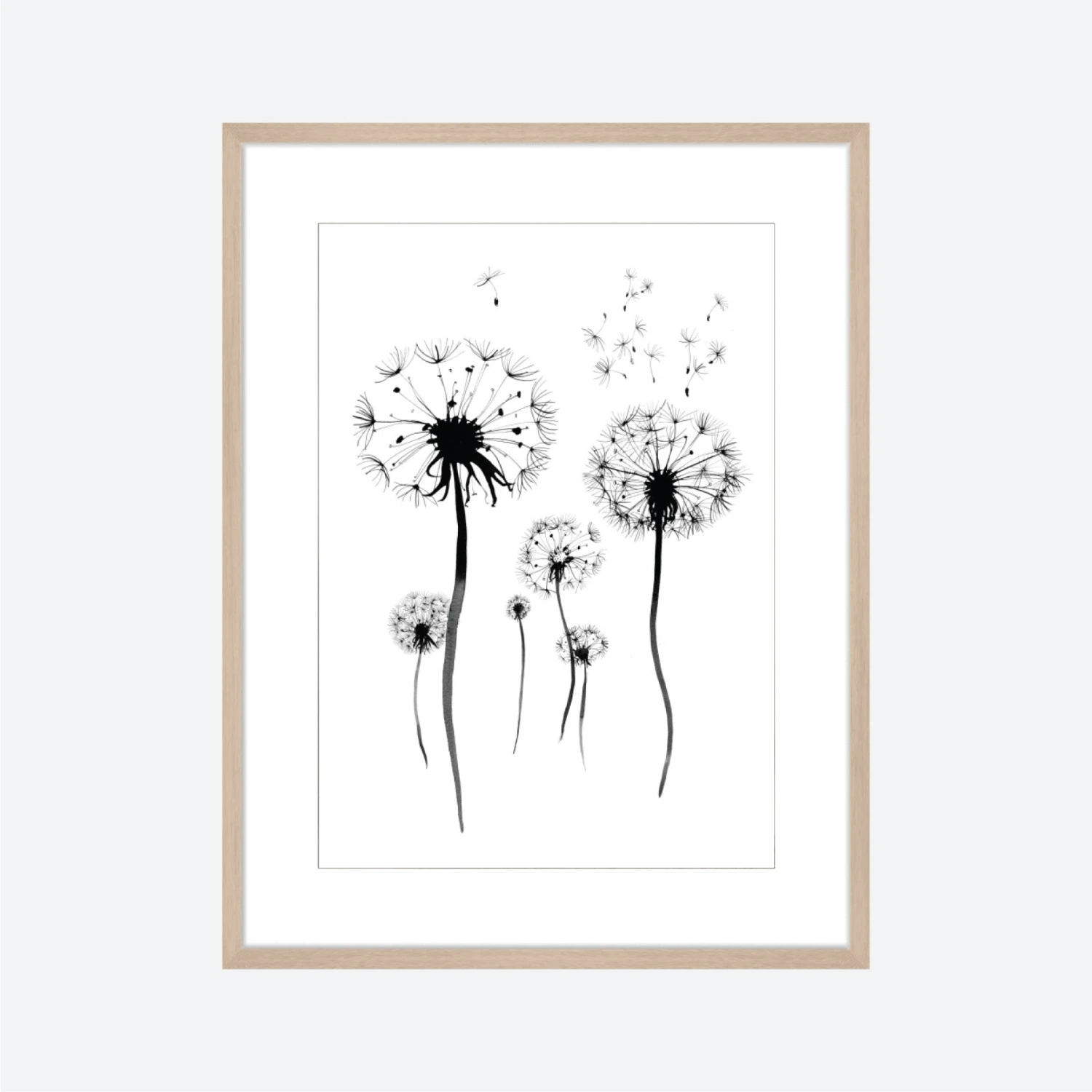 Gifts Under $100 Toril Baekmark - Fine Art Prints - Black Flowers No.6 3 Gifts Under $100 Toril Baekmark - Fine Art Prints - Black Flowers No.6