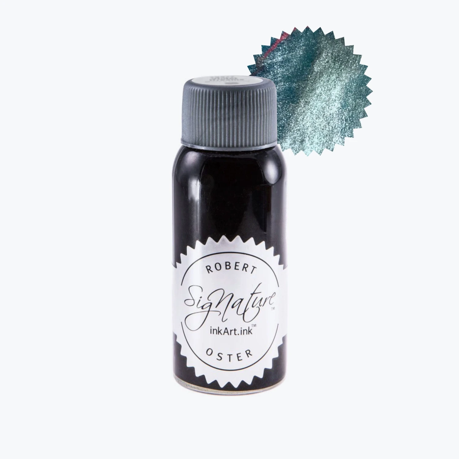 Robert Oster - Fountain Pen Ink - Shake 'N' Shimmy - Silver Fire & Ice Fountain Pen Inks 3 Robert Oster - Fountain Pen Ink - Shake 'N' Shimmy - Silver Fire & Ice Fountain Pen Inks