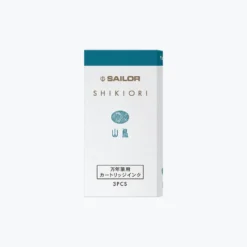 Sailor - Fountain Pen Ink - Shikiori Cartridges - Yama Dori Fountain Pen Inks