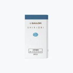 Sailor - Fountain Pen Ink - Shikiori Cartridges - Sound Of Rain - Zaza (Summer Rain)