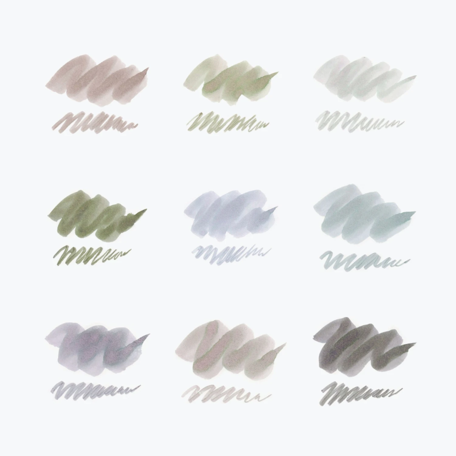 Sailor - Fountain Pen Ink - Yurameku - Complete Set Of 9 New Arrivals 4 Sailor - Fountain Pen Ink - Yurameku - Complete Set Of 9 New Arrivals