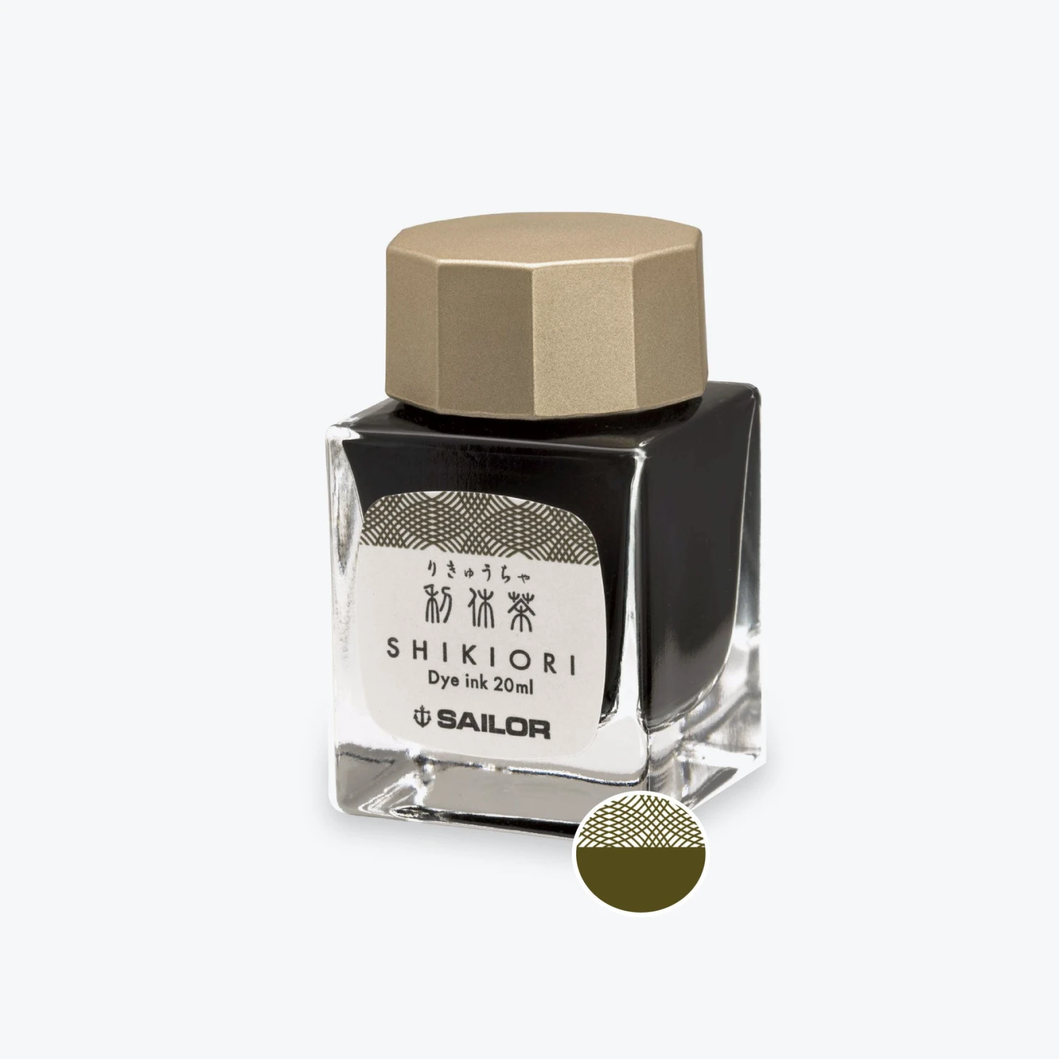 Fountain Pen Inks Sailor - Shikiori Ink 20ml - Rikyu Cha 3 Fountain Pen Inks Sailor - Shikiori Ink 20ml - Rikyu Cha
