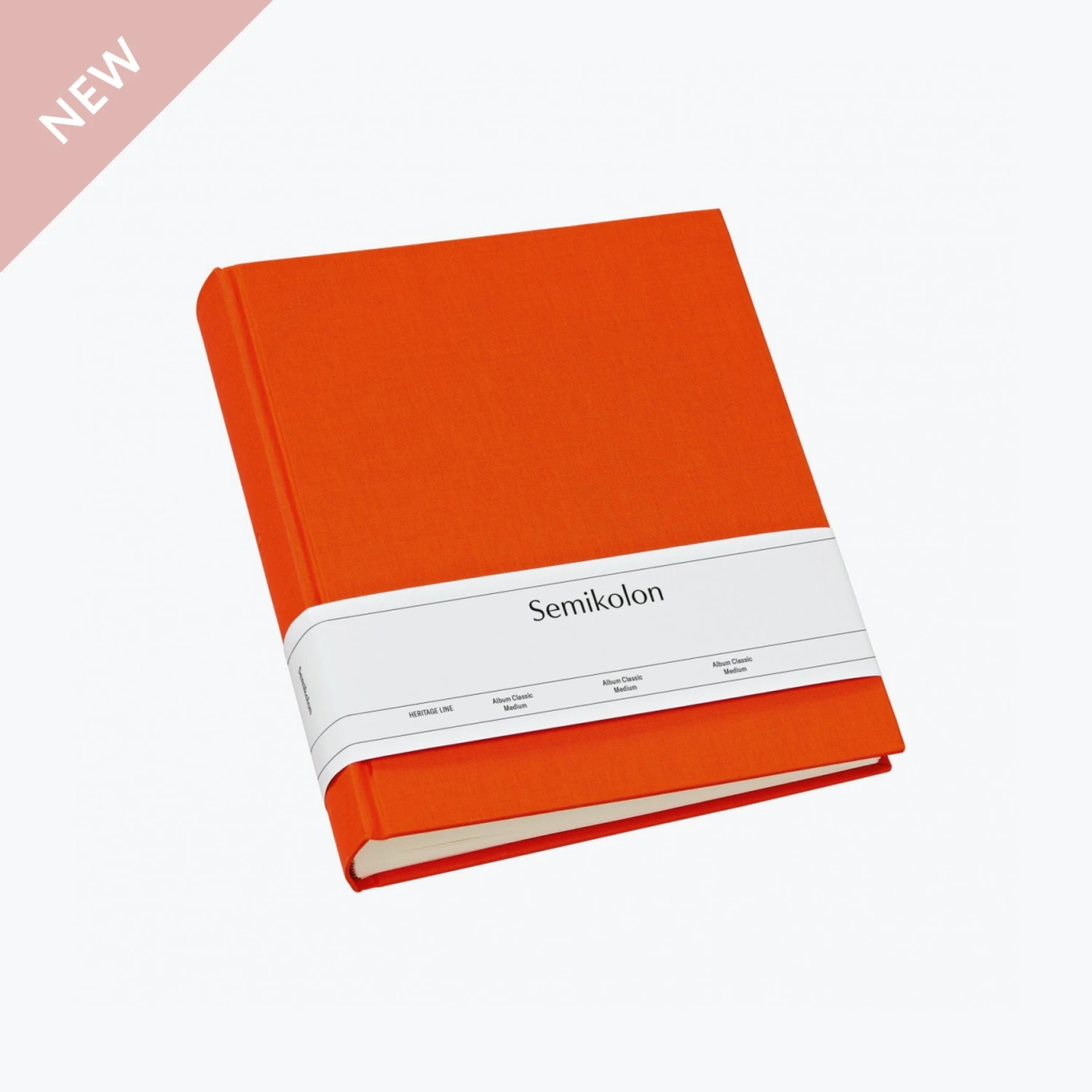 Semikolon - Photo Album - Heritage - Medium - Orange 3 Semikolon - Photo Album - Heritage - Medium - Orange