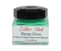 Ziller’s - Calligraphy Ink - Spring Green Calligraphy Inks
