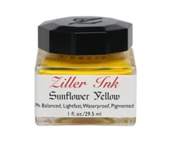 Ziller’s - Calligraphy Ink - Sunflower Yellow Calligraphy Inks