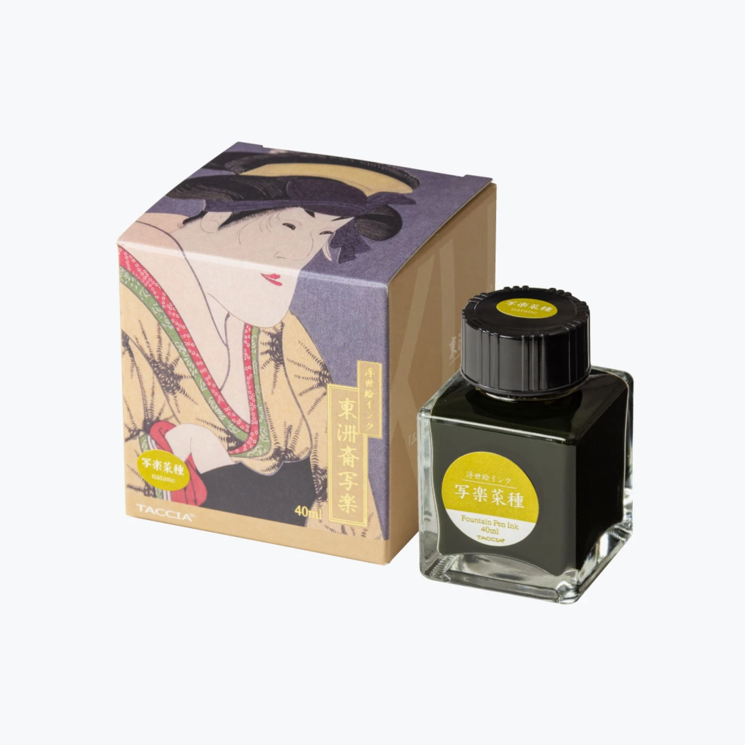 Fountain Pen Inks Taccia - Fountain Pen Ink - Ukiyo-e I - Sharaku-Natane 3 Fountain Pen Inks Taccia - Fountain Pen Ink - Ukiyo-e I - Sharaku-Natane
