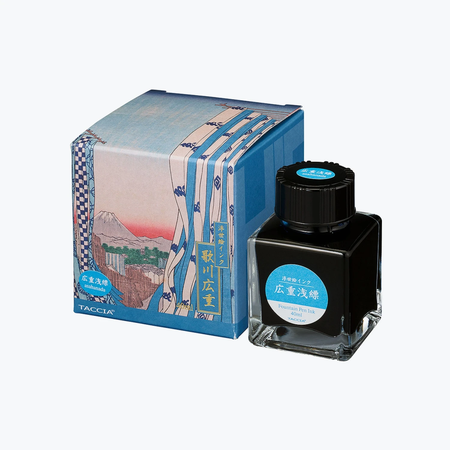 Taccia - Fountain Pen Ink - Ukiyo-e II - Hiroshige-Asahanada Fountain Pen Inks 3 Taccia - Fountain Pen Ink - Ukiyo-e II - Hiroshige-Asahanada Fountain Pen Inks