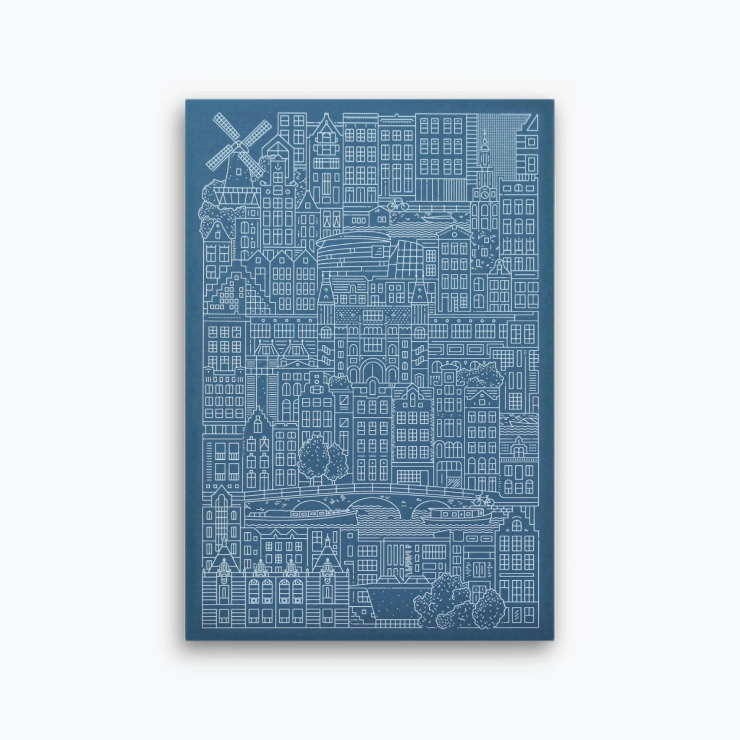The City Works - Notebook - Amsterdam - A5 - Blue 2 The City Works - Notebook - Amsterdam - A5 - Blue