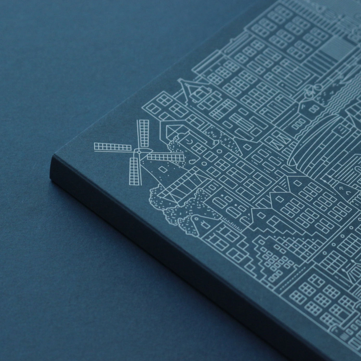 The City Works - Notebook - Amsterdam - A5 - Blue 4 The City Works - Notebook - Amsterdam - A5 - Blue