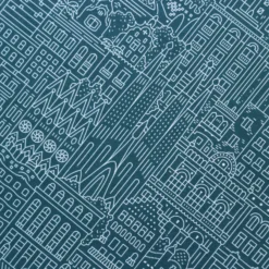 The City Works - Notebook - Barcelona - A5 - Blue Notebooks