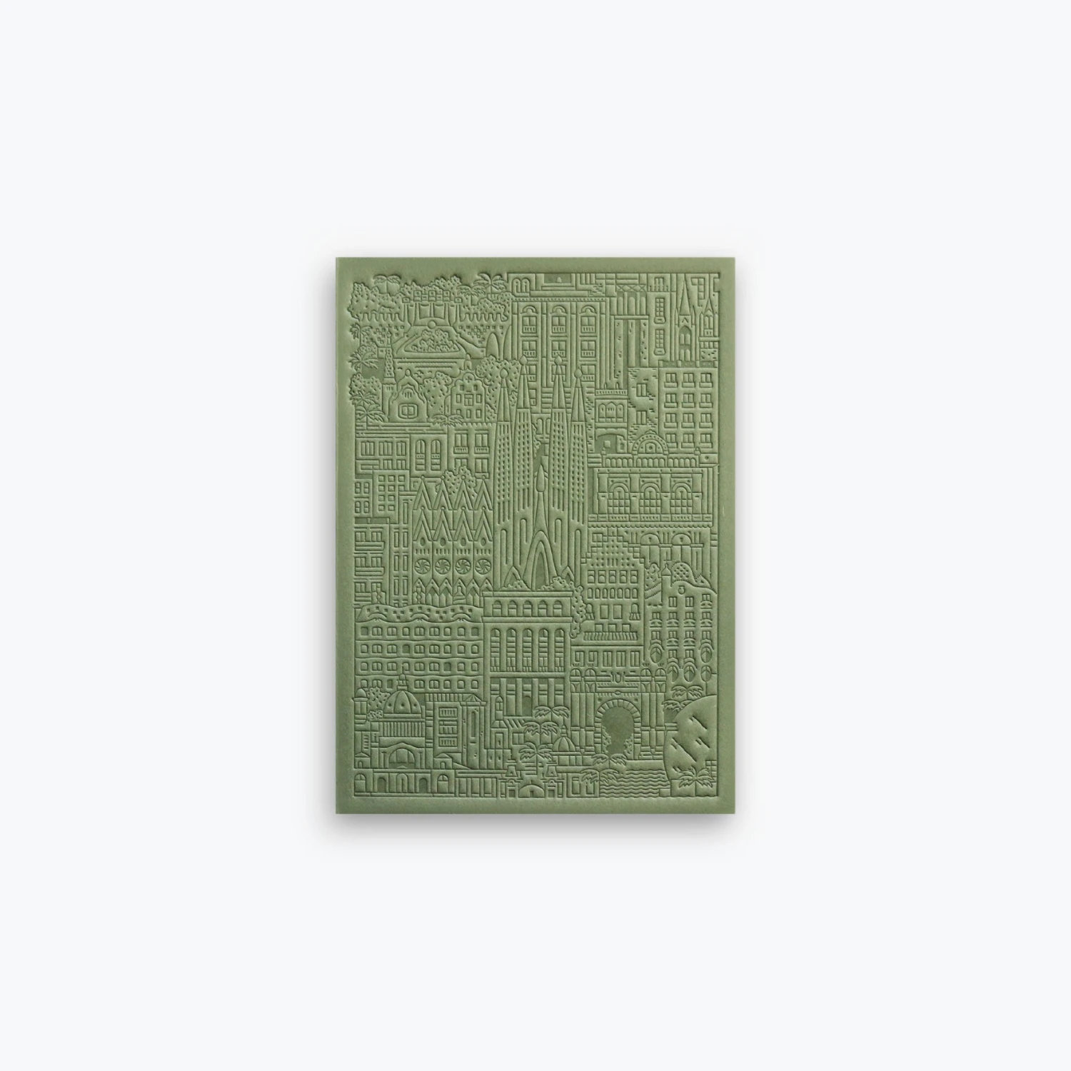 The City Works - Notebook - Barcelona - A6 - Green Notebooks 3 The City Works - Notebook - Barcelona - A6 - Green Notebooks