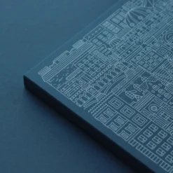 The City Works - Notebook - Berlin - A5 - Blue Notebooks 7 The City Works - Notebook - Berlin - A5 - Blue Notebooks
