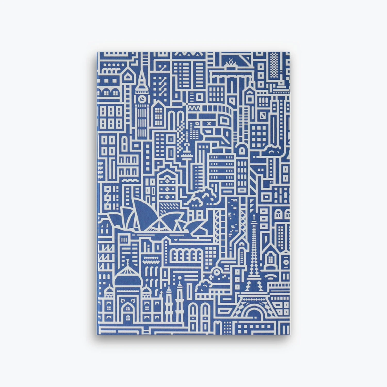 The City Works - Notebook - Hello World - A5 - Blue 3 The City Works - Notebook - Hello World - A5 - Blue