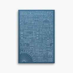 Notebooks The City Works - Notebook - London - A5 - Blue