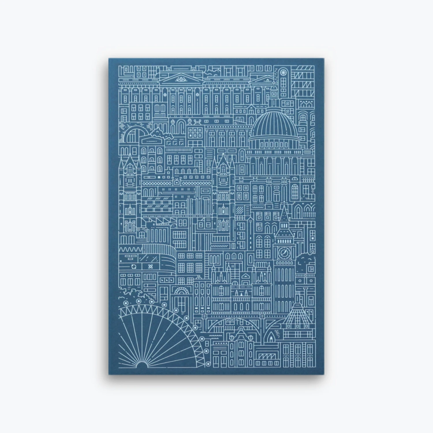 Notebooks The City Works - Notebook - London - A5 - Blue 3 Notebooks The City Works - Notebook - London - A5 - Blue