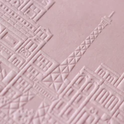 The City Works - Notebook - Paris - B6 - Pink Notebooks