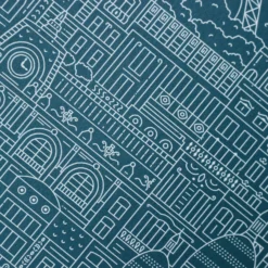 Notebooks The City Works - Notebook - Paris - A5 - Blue