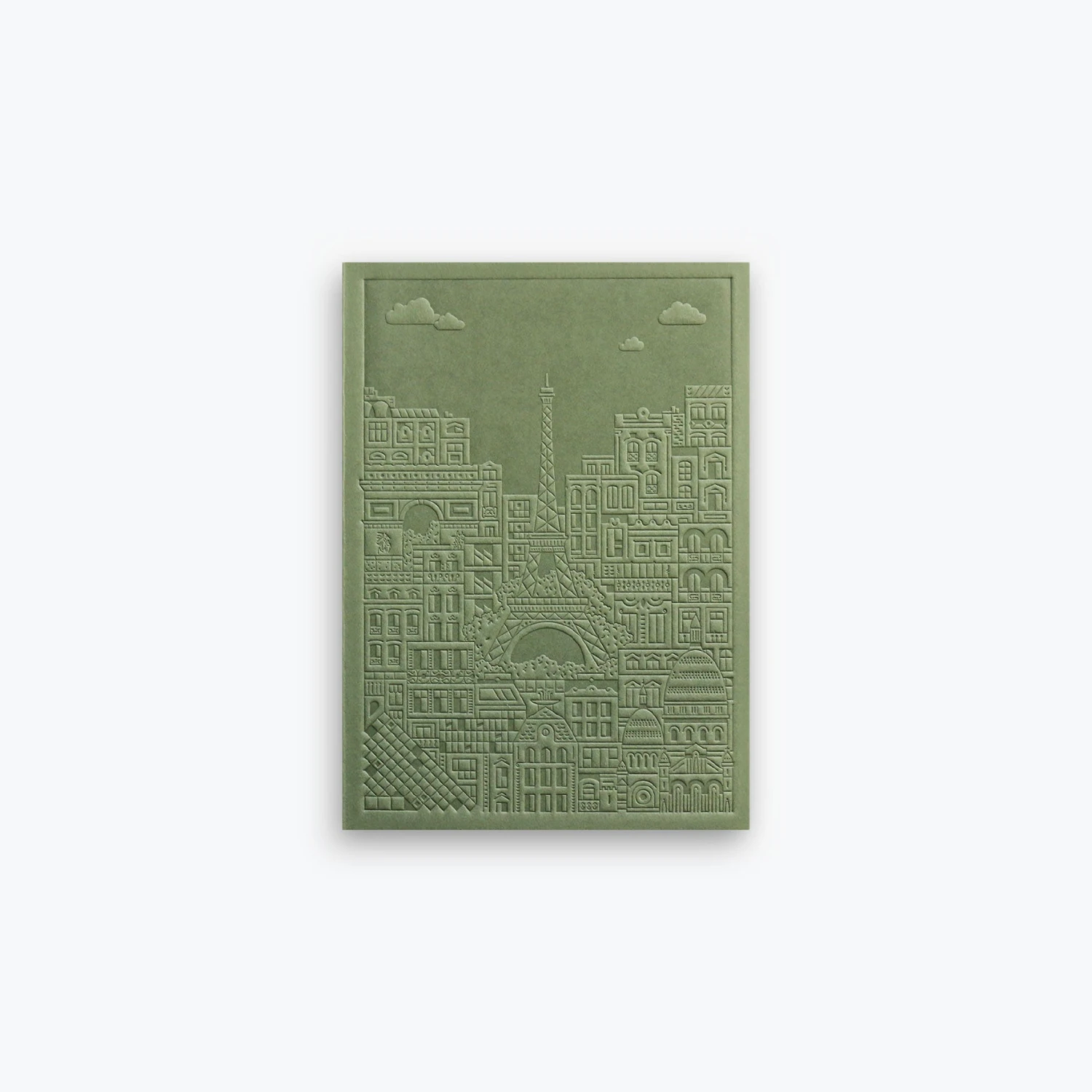 The City Works - Notebook - Paris - B6 - Green 3 The City Works - Notebook - Paris - B6 - Green