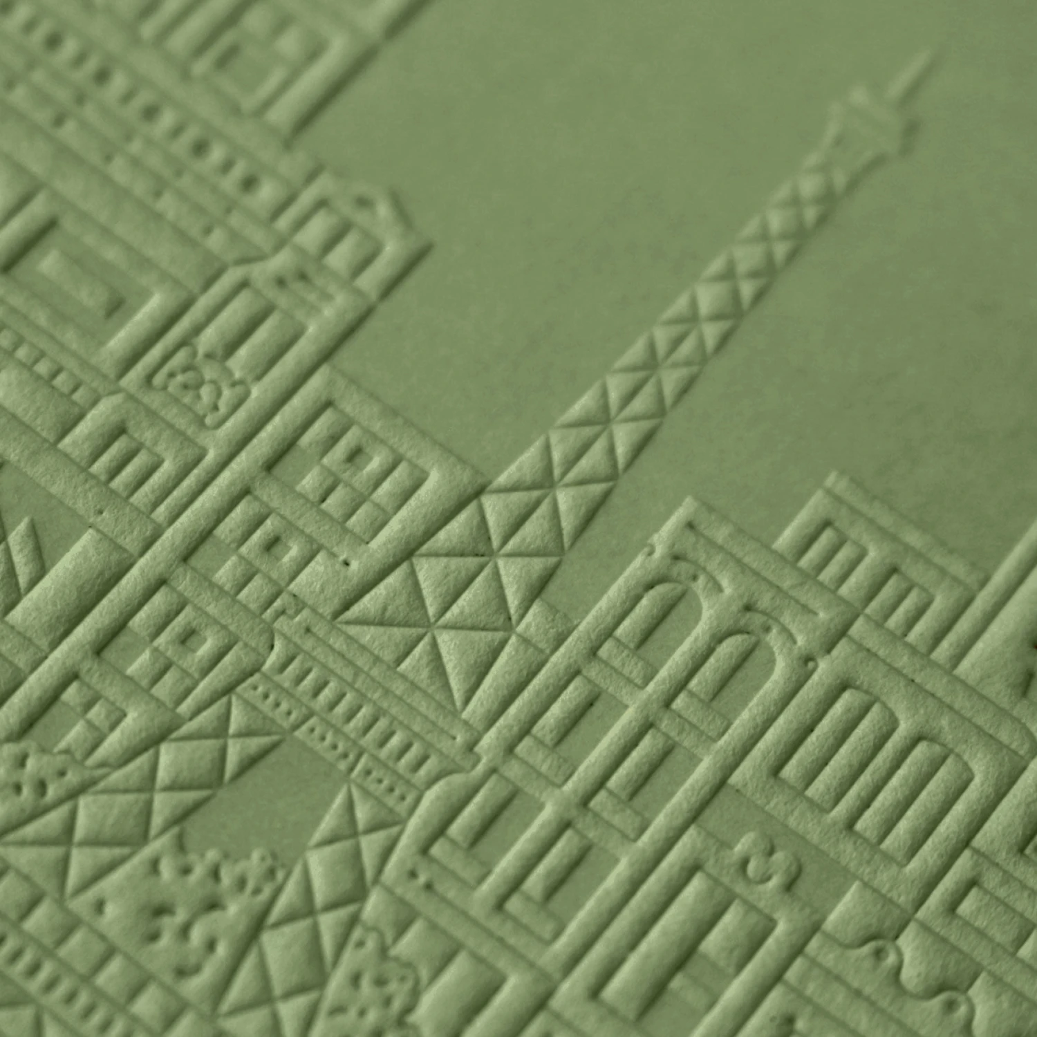 The City Works - Notebook - Paris - B6 - Green 5 The City Works - Notebook - Paris - B6 - Green