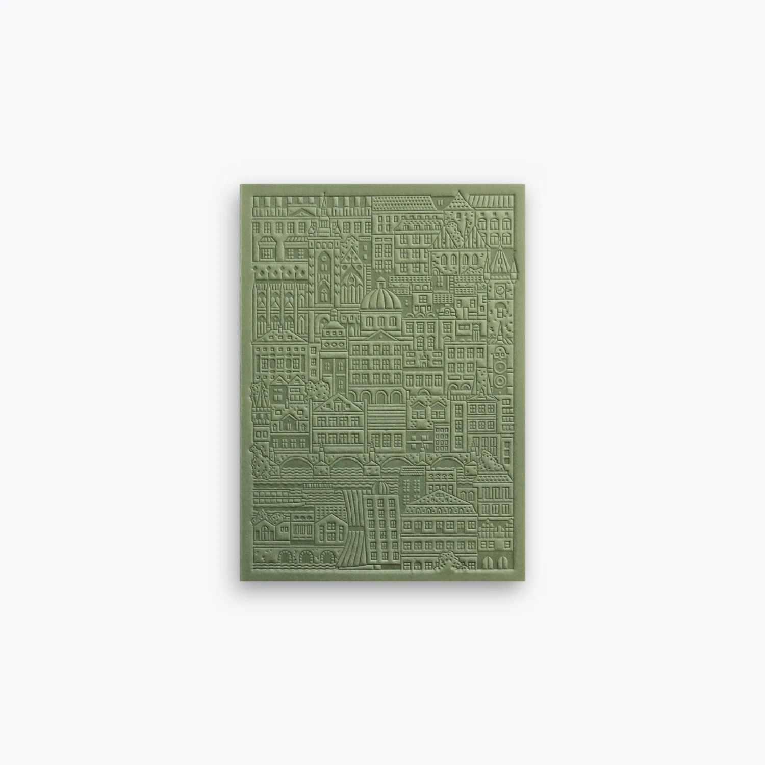 The City Works - Notebook - Prague - A6 - Green 3 The City Works - Notebook - Prague - A6 - Green
