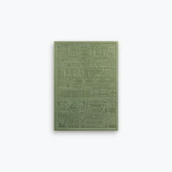 The City Works - Notebook - Rome - A6 - Green