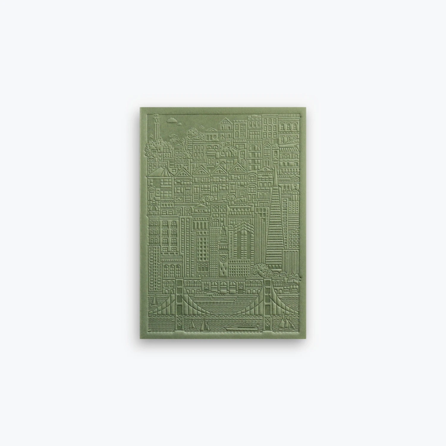 The City Works - Notebook - San Francisco - A6 - Green 3 The City Works - Notebook - San Francisco - A6 - Green