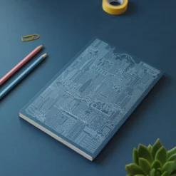 The City Works - Notebook - Tokyo - A5 - Blue Notebooks