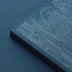 The City Works - Notebook - Tokyo - A5 - Blue Notebooks
