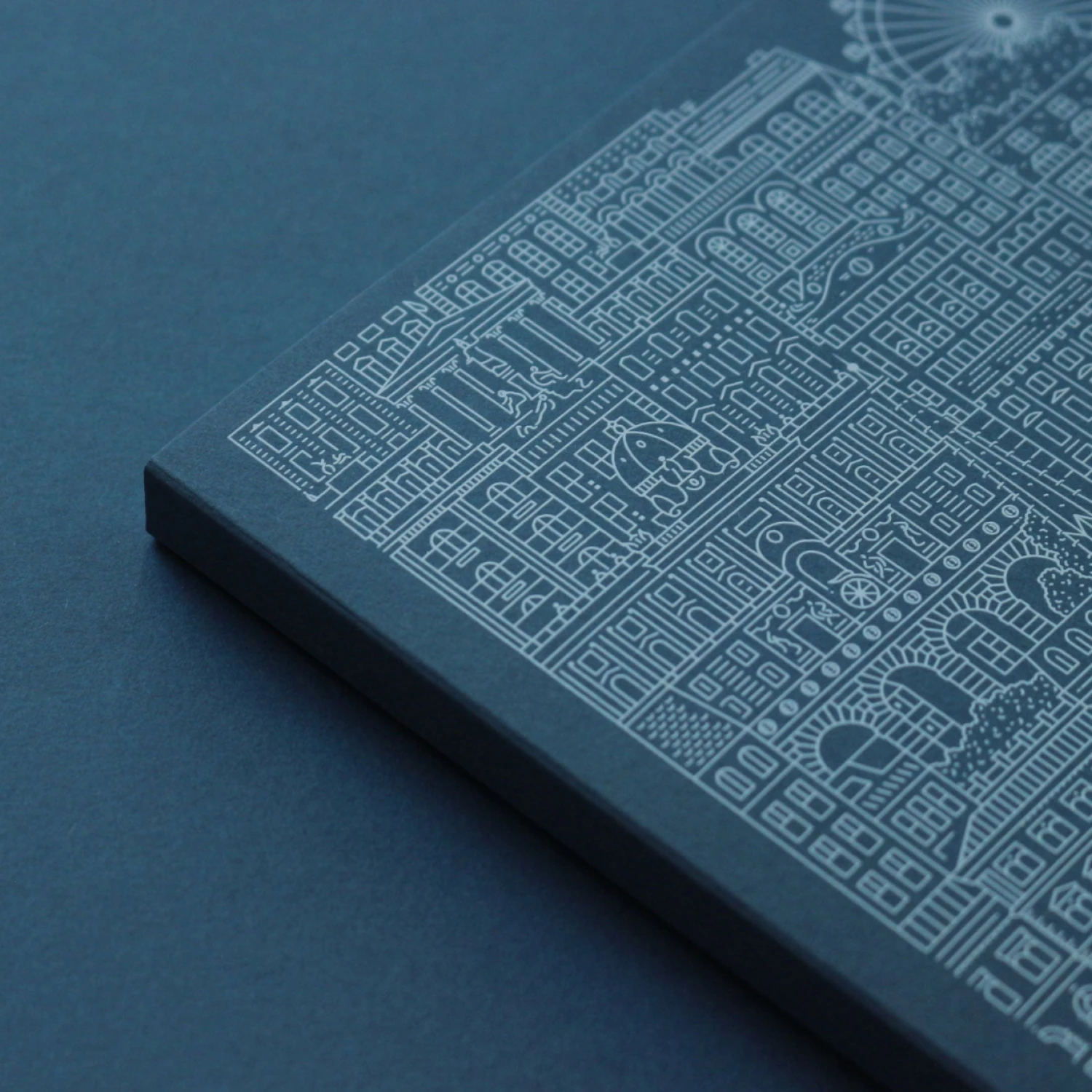 The City Works - Notebook - Vienna - A5 - Blue 5 The City Works - Notebook - Vienna - A5 - Blue