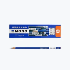Tombow - Pencil - Mono (6B) - Box Of 12 Wooden Pencils