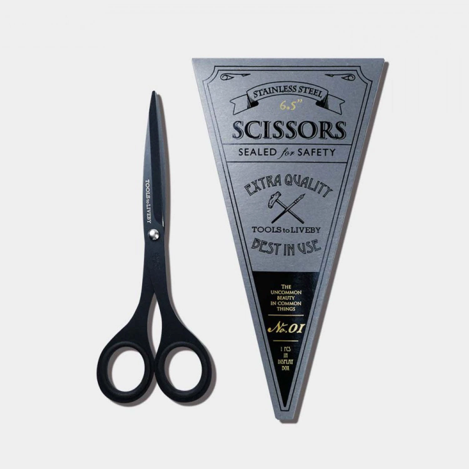 Tools To Liveby - Scissors - Small - Black 5 Tools To Liveby - Scissors - Small - Black