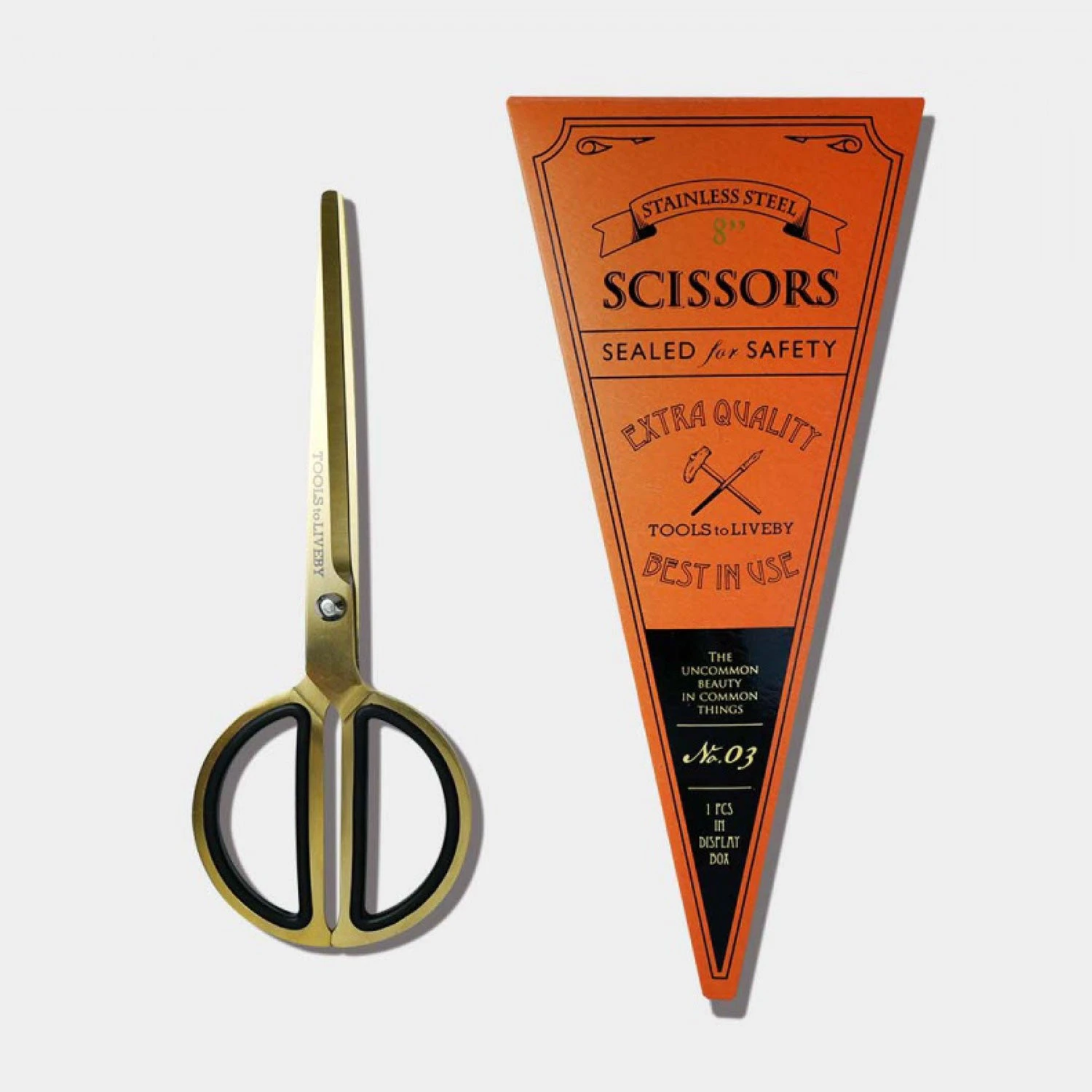 Tools To Liveby - Scissors - Medium - Gold 5 Tools To Liveby - Scissors - Medium - Gold