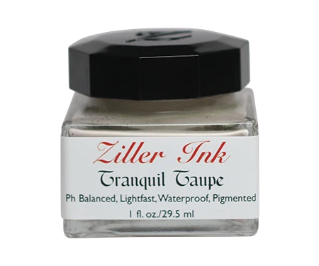 Ziller’s - Calligraphy Ink - Tranquil Taupe Calligraphy Inks 3 Ziller’s - Calligraphy Ink - Tranquil Taupe Calligraphy Inks