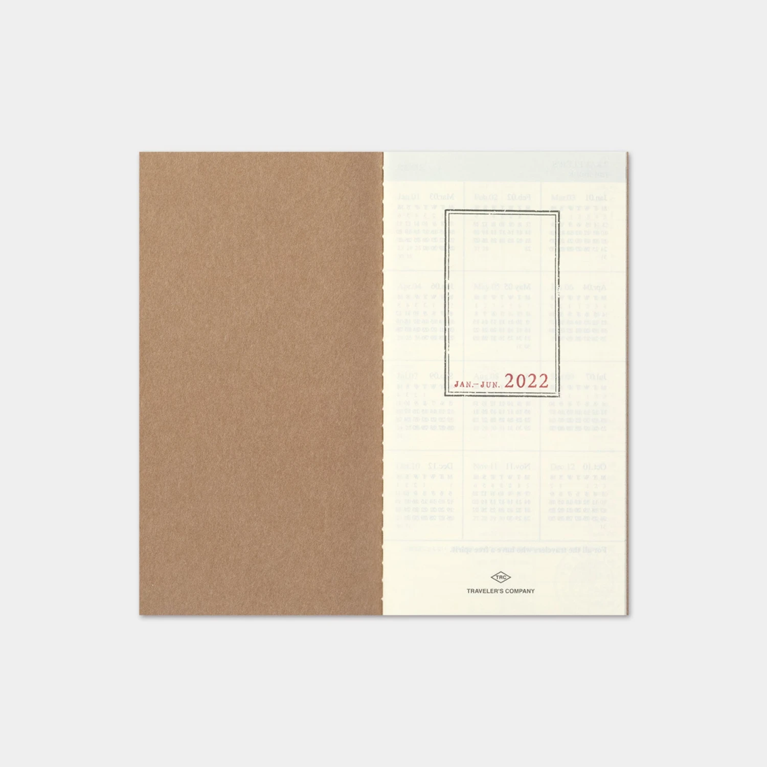 Traveler's Company - 2022 Diary - Insert - Regular - Weekly Vertical 5 Traveler's Company - 2022 Diary - Insert - Regular - Weekly Vertical