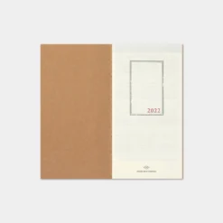 Traveler's Company - 2022 Diary - Insert - Regular - Monthly Traveler's Notebook