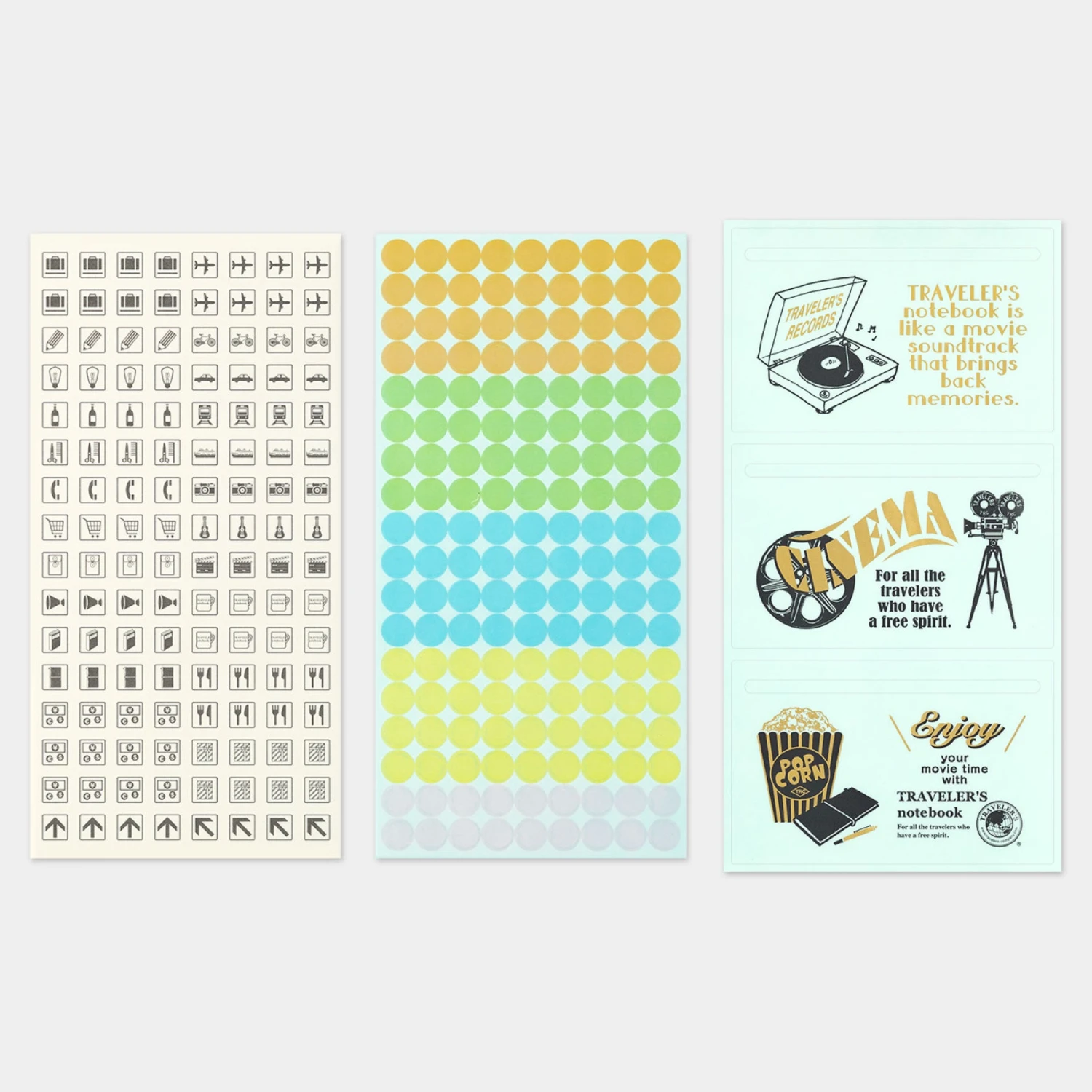 Traveler's Company - 2022 Diary - Insert - Sticker Set 5 Traveler's Company - 2022 Diary - Insert - Sticker Set
