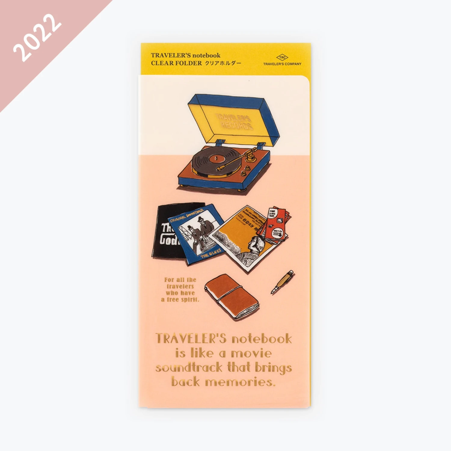 Traveler's Notebook Traveler's Company - 2022 Diary - Insert - Regular - Clear Folder 3 Traveler's Notebook Traveler's Company - 2022 Diary - Insert - Regular - Clear Folder