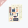 Traveler's Company - 2022 Diary - Insert - Passport - Backing Sheet 2 Traveler's Company - 2022 Diary - Insert - Passport - Backing Sheet