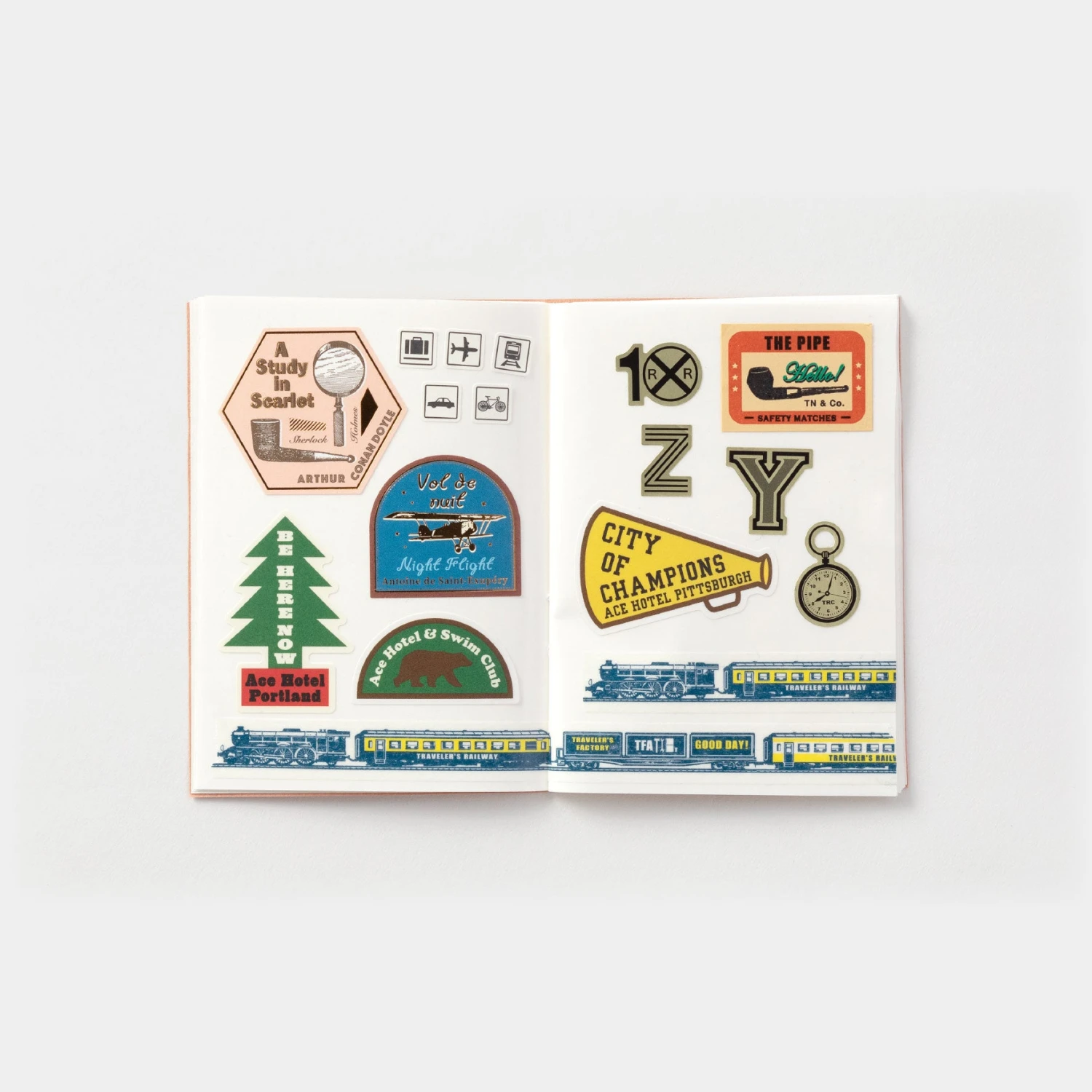 Traveler's Company - B-Sides & Rarities - Passport - Sticker Release Paper 7 Traveler's Company - B-Sides & Rarities - Passport - Sticker Release Paper