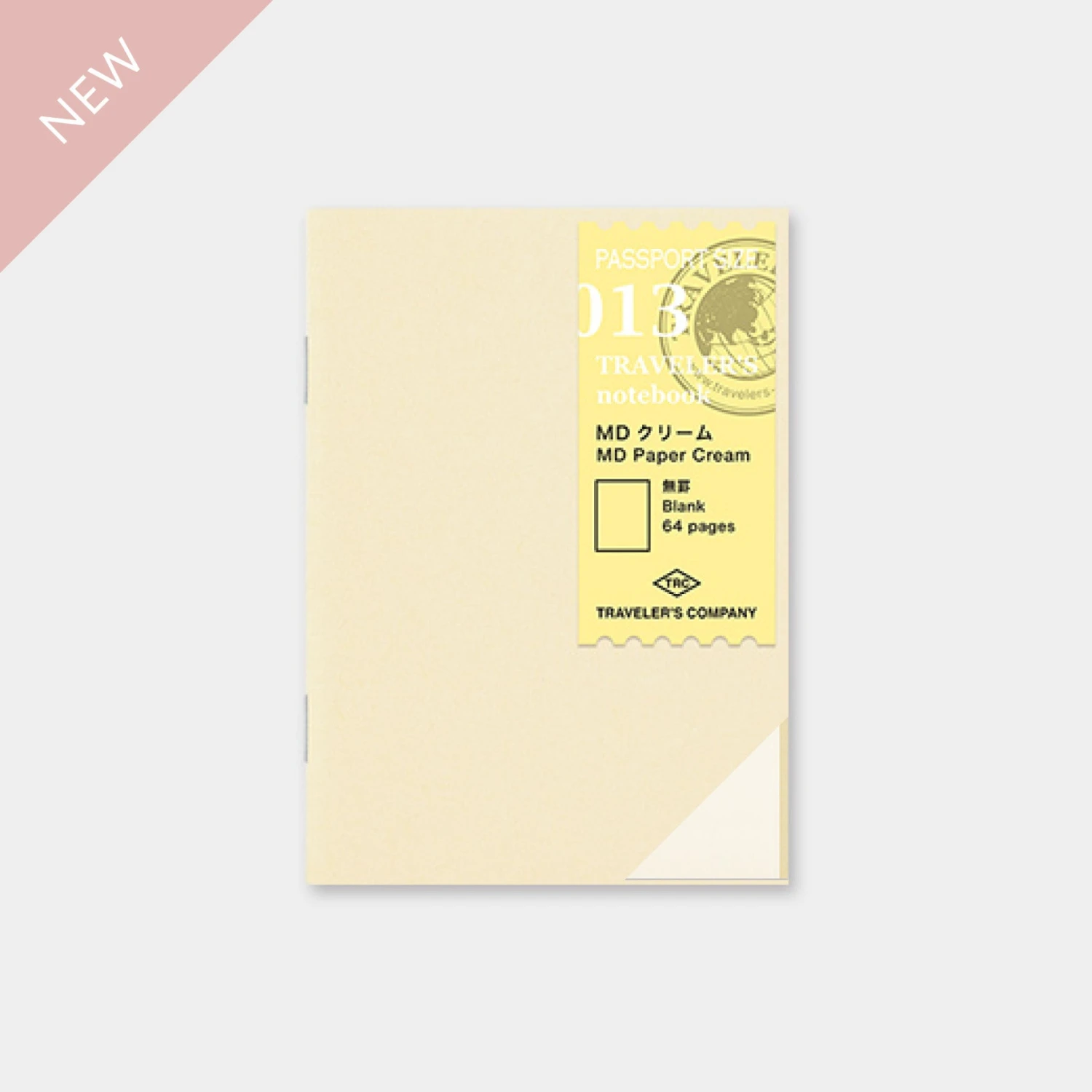 Traveler's Company - Inserts - Passport - 013 MD Paper Cream Notebooks 3 Traveler's Company - Inserts - Passport - 013 MD Paper Cream Notebooks