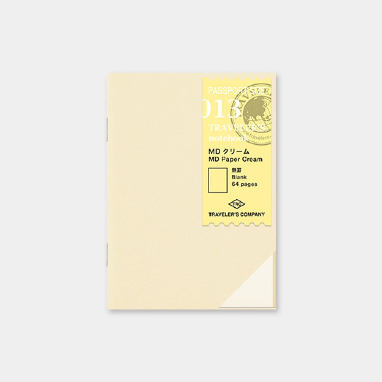 Traveler's Company - Inserts - Passport - 013 MD Paper Cream Notebooks 4 Traveler's Company - Inserts - Passport - 013 MD Paper Cream Notebooks