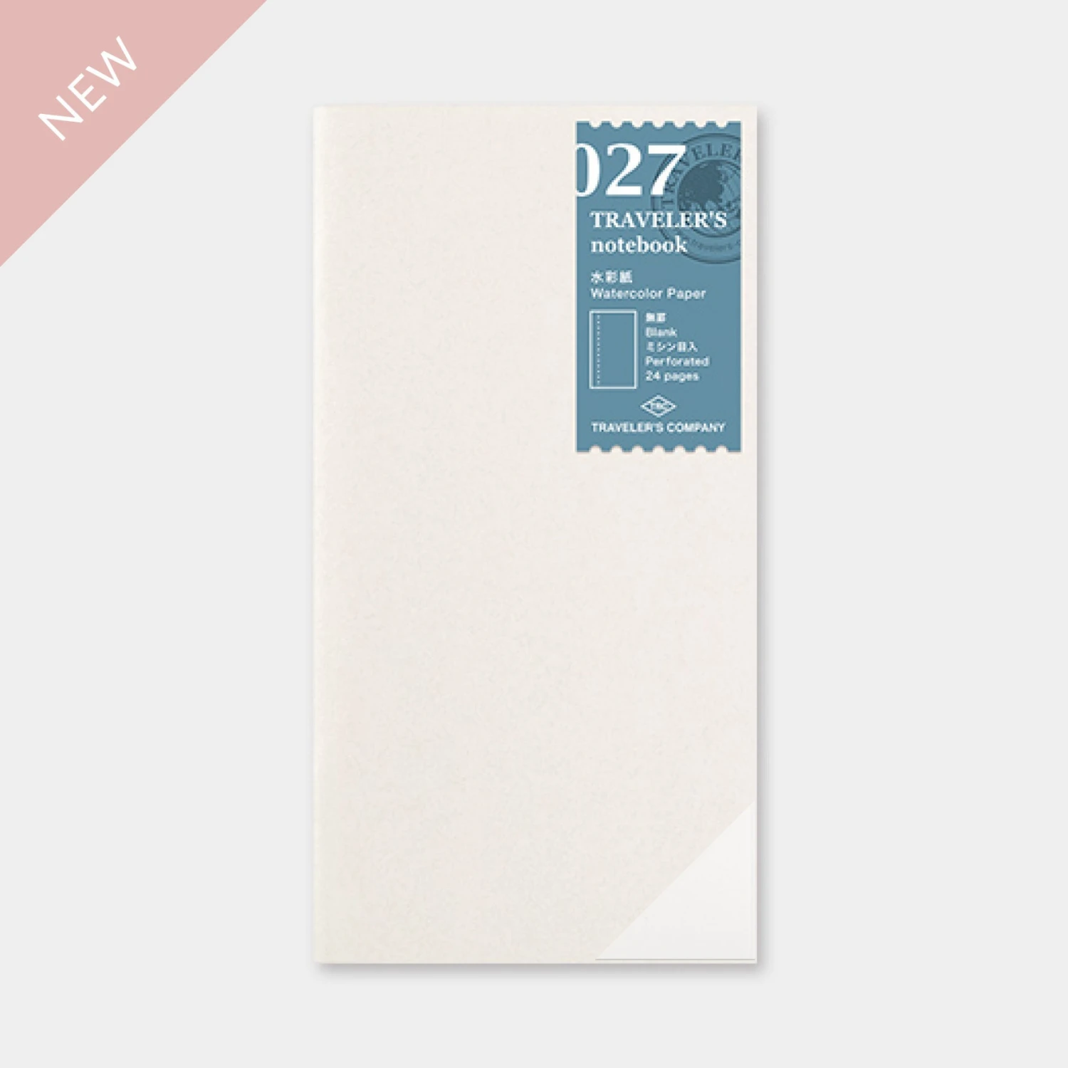 Traveler's Company - Inserts - Regular - 027 Watercolour Paper Notebooks 3 Traveler's Company - Inserts - Regular - 027 Watercolour Paper Notebooks