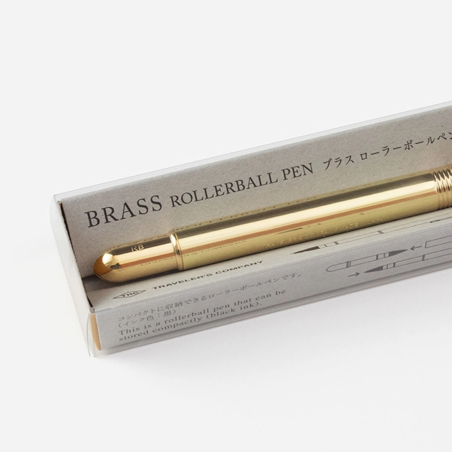 Traveler's Company - Rollerball Pen - Brass 6 Traveler's Company - Rollerball Pen - Brass